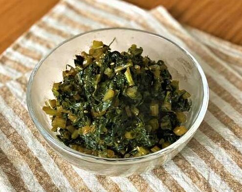 捨てないで 大根葉の佃煮 いっぱい作って冷凍保存 役立つ作り