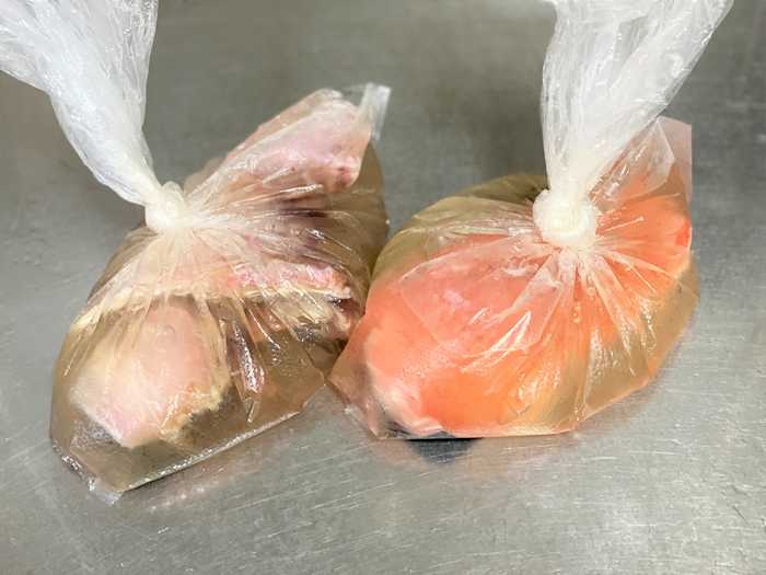 【ブライン液】今度は魚を漬けてみた！脂の少ない鯛・鮭で検証します