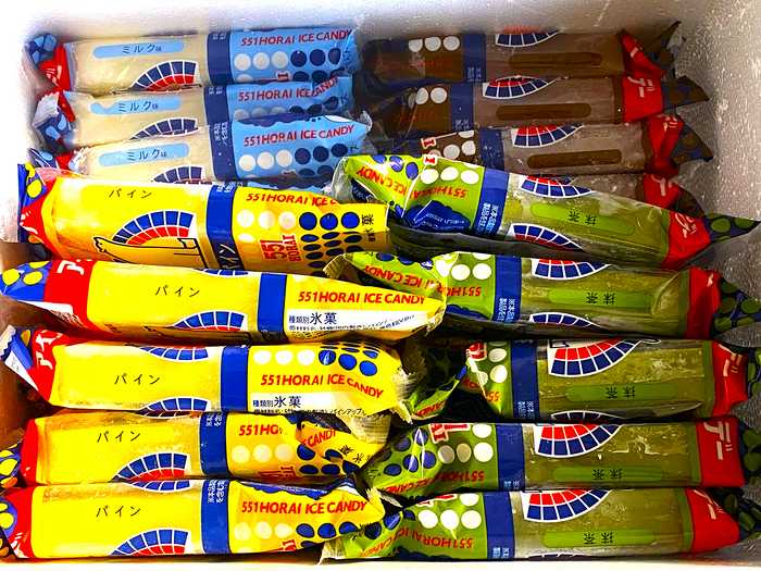 551蓬莱】アイスキャンデー定番6種類と夏季限定を味わい尽くす